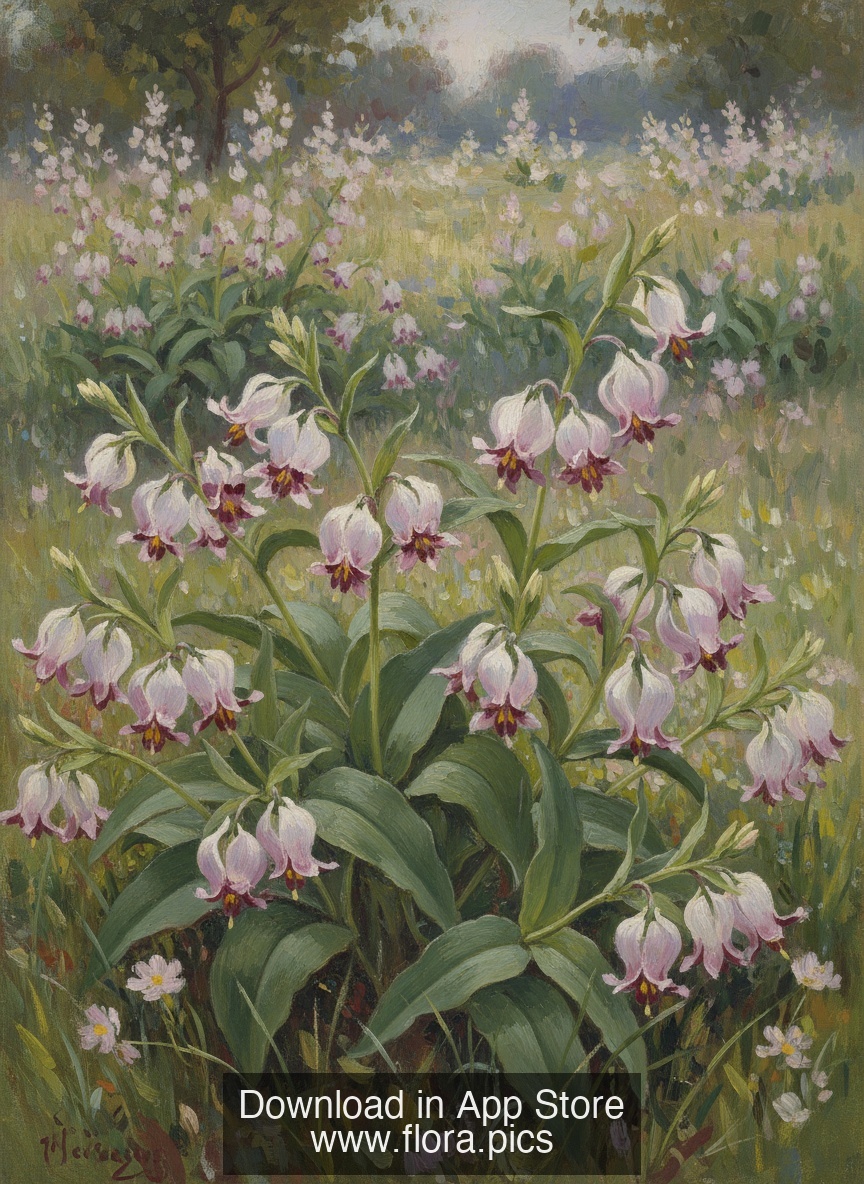 Shooting Star - Dodecatheon meadia flower puzzle art