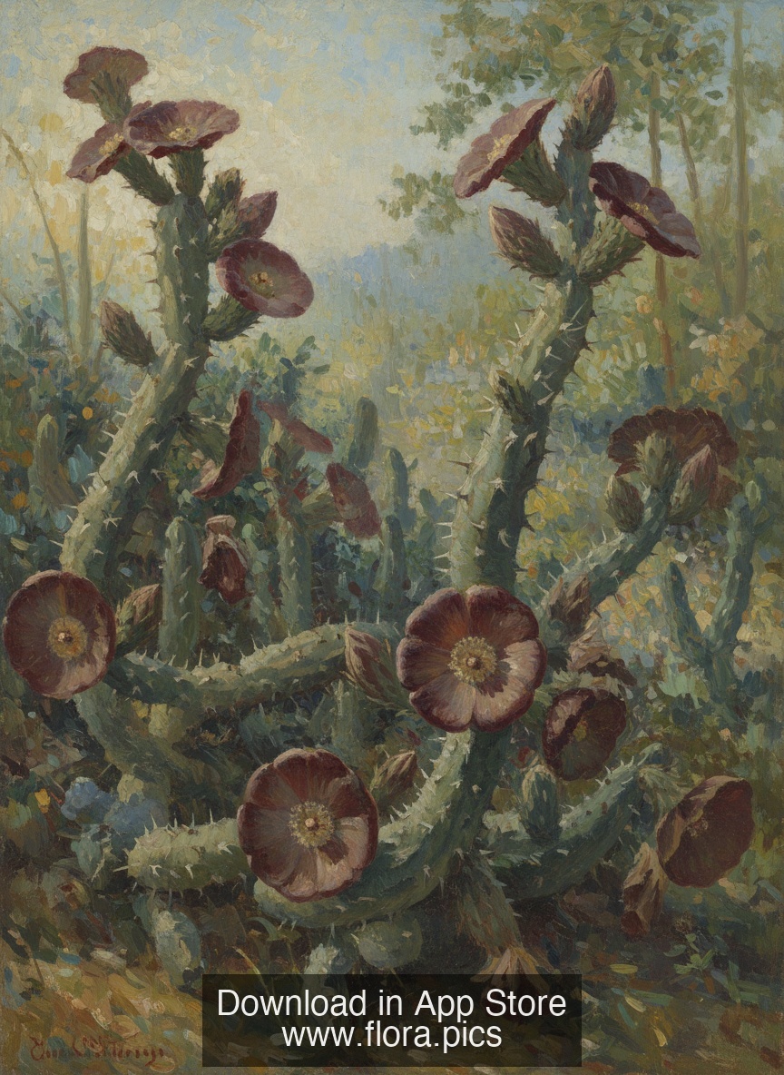 Hoodia - Hoodia gordonii flower puzzle art