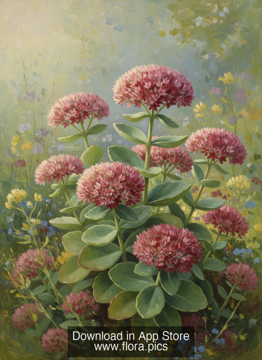 Allegheny Stonecrop - Sedum telephioides flower puzzle art